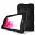 Samsung Galaxy Tab A 7 Inch T280 / T285 Three Layer Heavy Duty Shockproof Protective with Kickstand Bumper Case Black