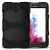 Samsung Galaxy Tab A 7 Inch T280 / T285 Three Layer Heavy Duty Shockproof Protective with Kickstand Bumper Case Black