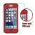 iPod Touch (5th/6th Generation)  Hybrid Protector Cover Red/Black