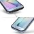 Samsung Galaxy S7 Edge Caseology Wavelength Series Case - Black/Blue Coral