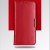 iPhone 7 Plus / iPhone 8 Plus Case Genuine Leather Wallet- WineRed