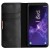 Samsung Galaxy S9 Plus Genuine Leather Wallet Case Black