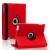 iPad 2/3/4-360 Rotating Case Red