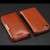 iPhone SE/5S/5 Genuine Leather Wallet Case Brown