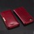 iPhone 6/6s Genuine Leather Wallet Case WineRed