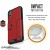 iPhone X UAG Metropolis Feather-Light Case Magma