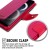 Samsung Galaxy Note 8 Canvas Wallet Case  Pink