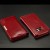 Samsung Galaxy S7 Genuine Leather Wallet Case WineRed