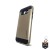 Samsung Galaxy A3(2017)  Shockproof Dual Layered Back Case Gold