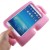 Samsung Tab A 10.5 (T590) Case for Kids Cover with Carry Handle Babypink