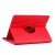 Universal Tablet 7 inch 360 Rotating Case Red