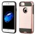 iPhone 7 / iPhone 8 Case ASMYNA Brushed Hybrid Protector- Black/RoseGold