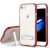 iPhone SE(2nd Gen) and iPhone 7/8 Case Clear Hybrid Protector- Red