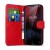 Huawei P20 Lite Leather Wallet Case Red