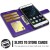 Huawei P9 Lite PU Leather Wallet Case  Purple