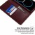 Samsung Galaxy S10 Bluemoon Wallet Case  WineRed