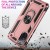Samsung Galaxy S21 FE 5G Case - Rosegold  Ring Armour