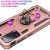 Samsung Galaxy S20 FE 5G Case - Rosegold  Ring Armour