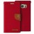 Samsung Galaxy S7 Edge Canvas Wallet Case  Red