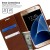 Samsung Galaxy S7 Bluemoon Wallet Case  Brown