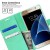 Samsung Galaxy S7 Bluemoon Wallet Case  Mint