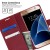 Samsung Galaxy S7  Bluemoon Wallet Case Wine