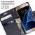 Samsung Galaxy S7 Canvas Wallet Case  Black