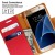 Samsung Galaxy S7 Canvas Wallet Case  Red