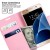 Samsung Galaxy S7 Sonata Wallet Case   Pink