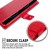 Samsung Galaxy S8 Plus Bluemoon Wallet Case Red