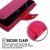 Samsung Galaxy S8 Canvas Wallet Case  Pink