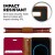 Samsung S8 Plus Canvas Wallet Case  Red