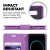 Samsung Galaxy S8 Plus Sonata Wallet Case   Purple