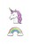 Unicorn Rainbow Phone Charms | iDecoz