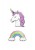 Unicorn Rainbow Phone Charms | iDecoz