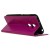 Vodafone Smart V8 PU Leather Wallet Case  Purple