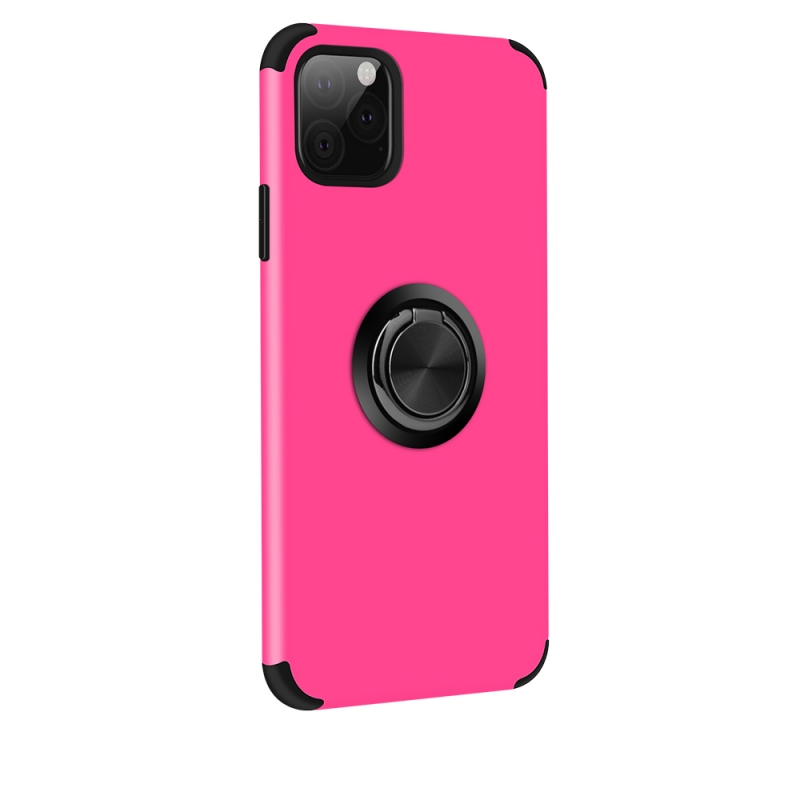 iPhone 11 Magnetic Ring Holder Cover HOT PINK