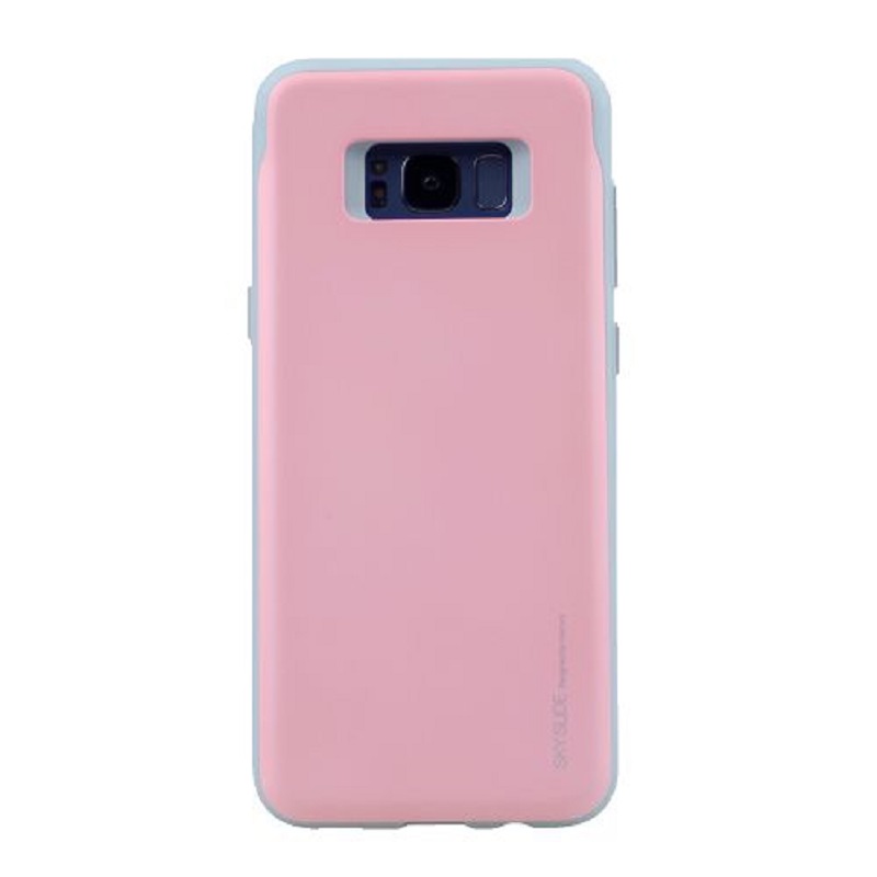 Samsung Galaxy S8 Sky Slide Bumper Case Pink