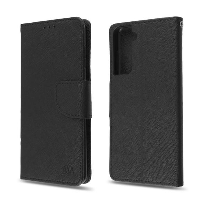 Samsung Galaxy S21 Mybat  Wallet Case | Black