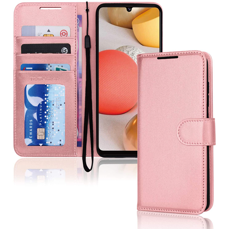 Samsung  Galaxy S8 Wallet Case Rosegold