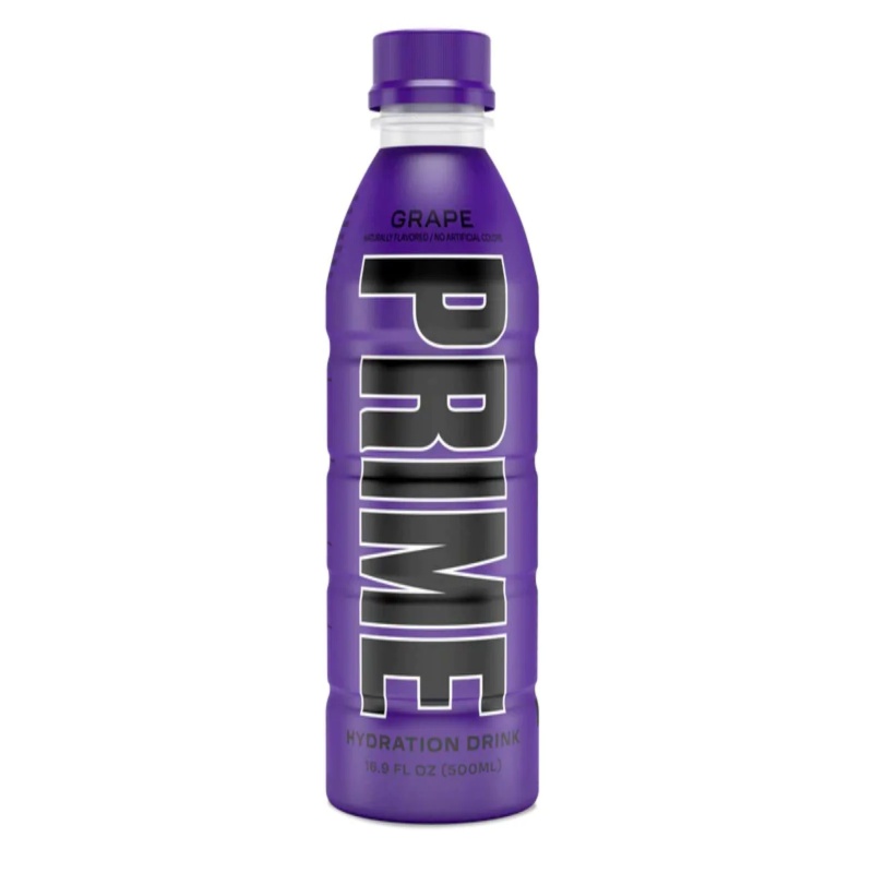 Prime Hydration Drink By KSI and Logan Paul |Grape 500 ML