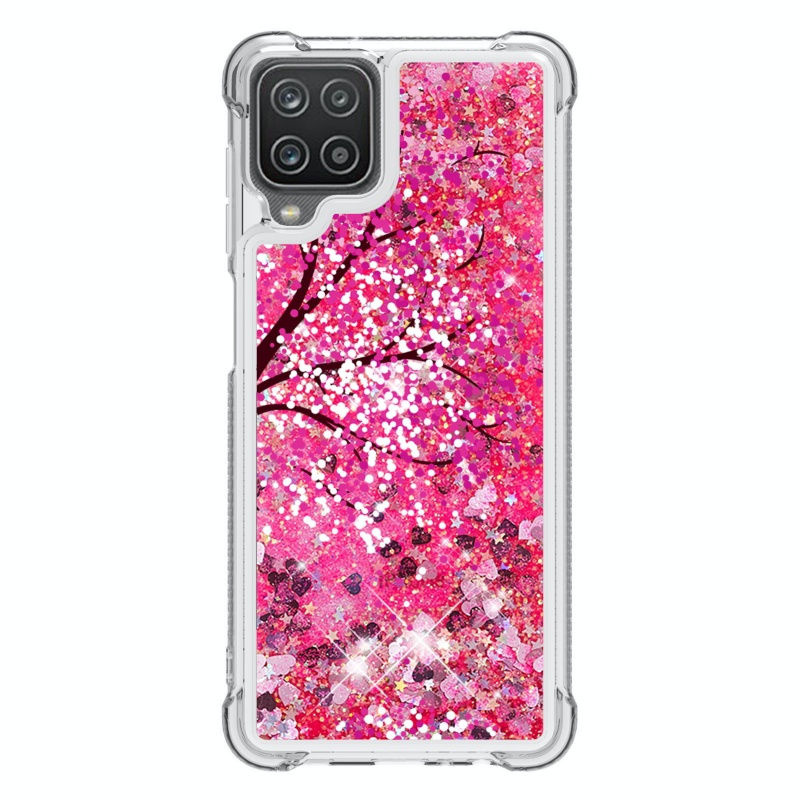 Samsung Galaxy A52 Glitter Liquid Case - Blossom Pink