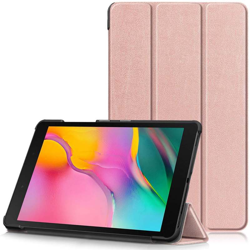 Samsung Galaxy Tab A-8.0 (2019) SM-T290 Smart Flip Case | Rosegold