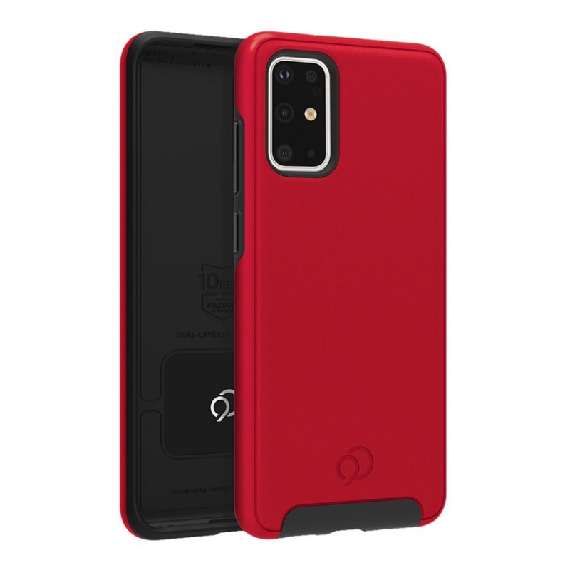 Samsun Galaxy A41 Dual Layer Rockee Case | Red