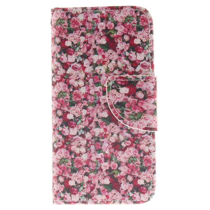 iPod Touch (5th/6th Generation) Wallet Case |Blooming Rose