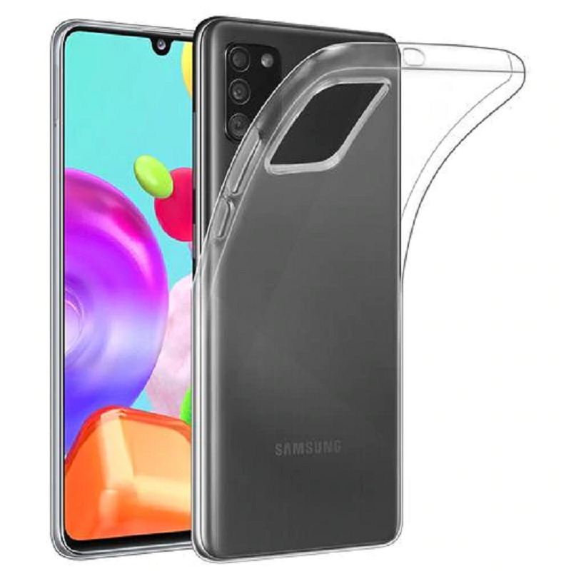 Samsung Galaxy A41 Silicone Clear Jelly Case