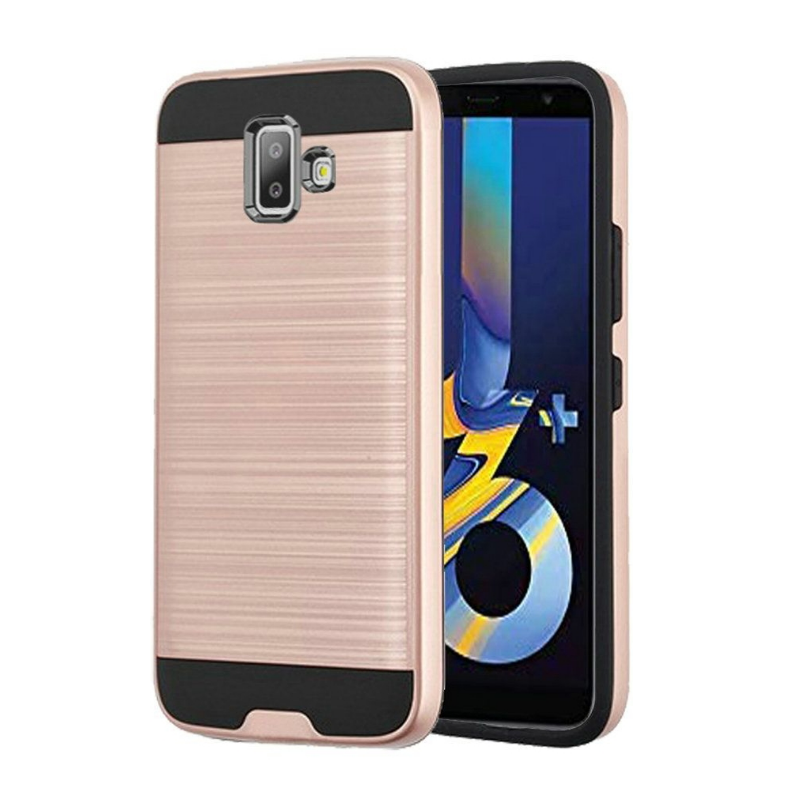 Samsung Galaxy A3 2017 Shockproof Dual Layered Back Case Rosegold