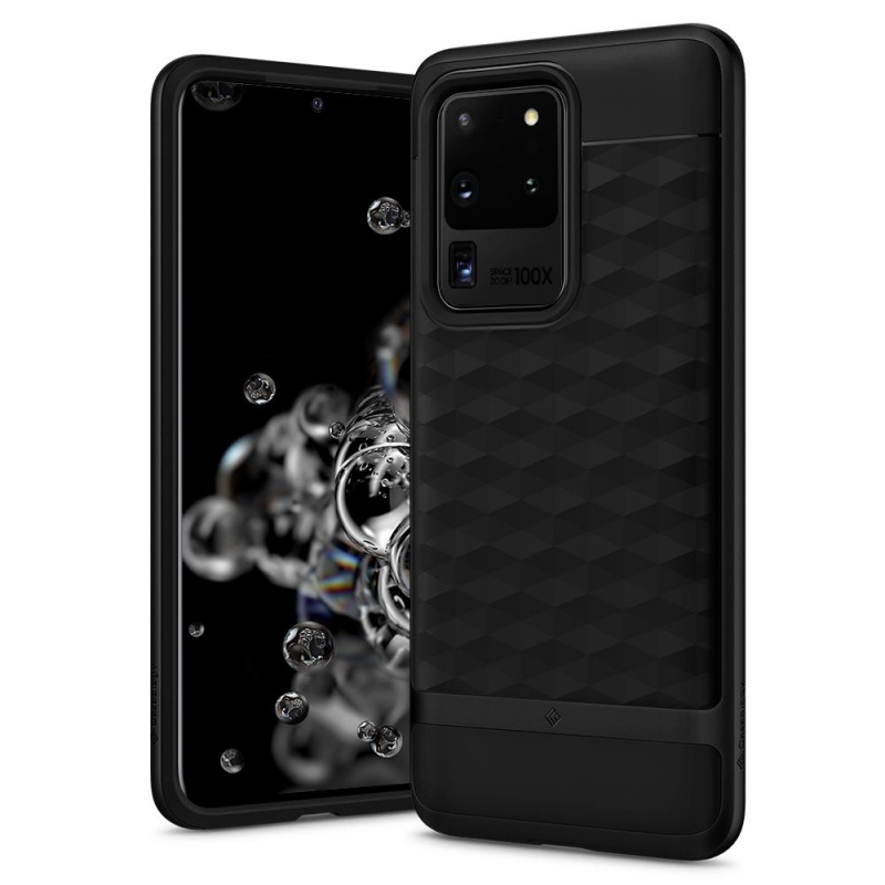 Samsung Galaxy S20 Ultra Caseology Parallax Cover Black