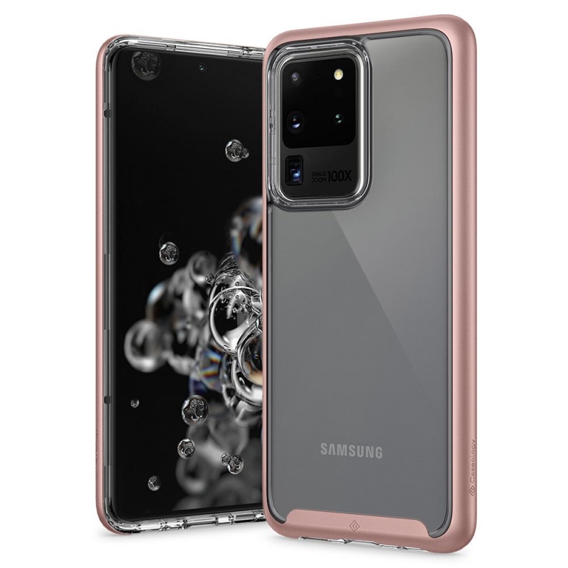 Samsung Galaxy S20 Ultra Caseology Skyfall Flex Series Cover Pink