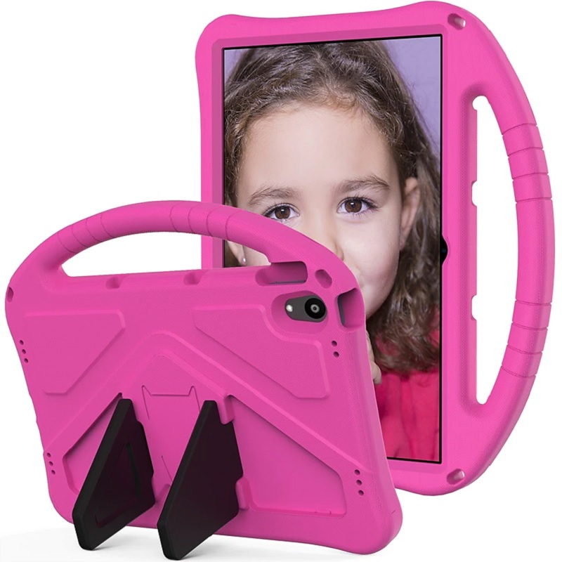 Lenovo Tablet M10 TB-X505F Case for Kids Rubber shock Proof Cover with Handle Stand | Pink